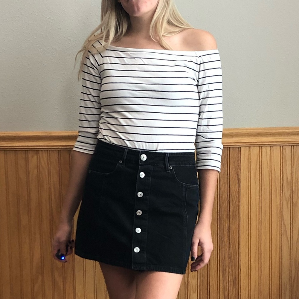 Express Striped Bodysuit - Picture 3 of 11